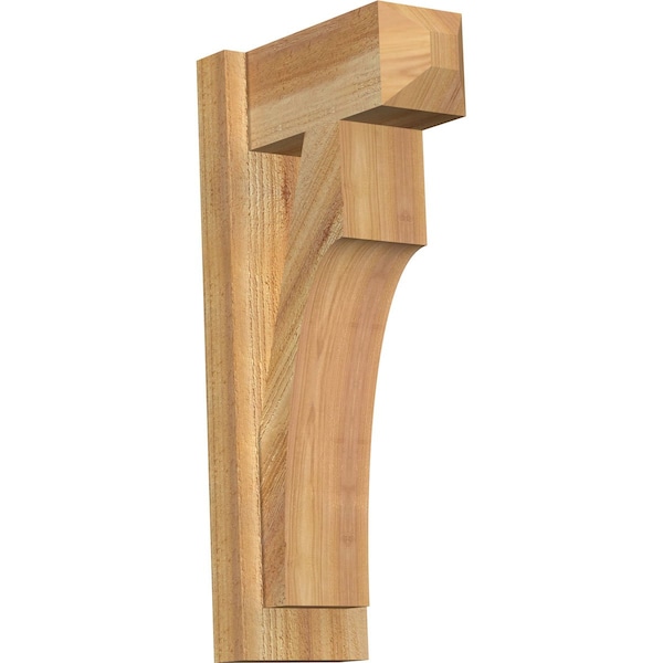 Ekena Millwork Westlake Craftsman Rough Sawn Outlooker, Western Red Cedar, 6"W x 12"D x 24"H OUT06X12X24WTL04RWR - main